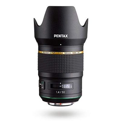 Pentax HD F1.4 SDM AW Lenti, Nero, 50 mm