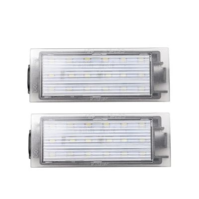 Set LED License Plate Lights compatible with Smart ForTwo (453) 2014