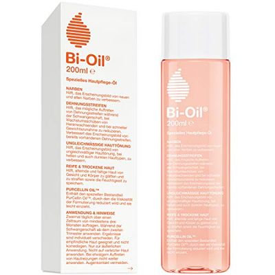 Bi-oil huile rose étui et notice en allemand 200ml