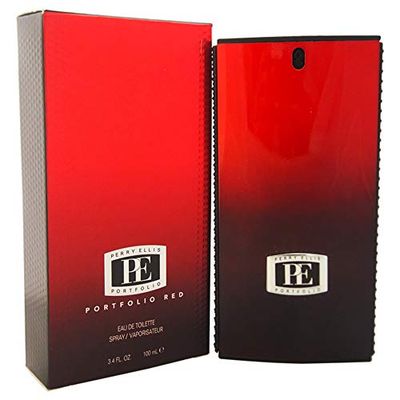 Perry Ellis Portefeuille Rouge Eau de Toilette Vaporisateur pour Homme 3.4 onces 100.55 ml