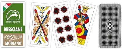 Modiano Juego de Cartas Bresciane