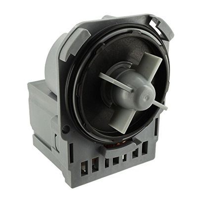 Paxanpax Non Original Drain Pump Base with Twist and Screw Fixing/Twin Plug-in Terminals at Base Fits for AEG/Arthur Martin/Electrolux/Zanussi