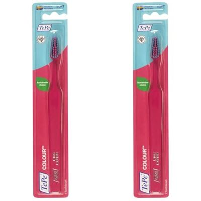 TePe ColourTM souple Rose Eco-responsable (Lot de 2)