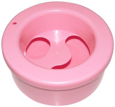 Manicure Bowl Acetone Resistant Nail Soak Off Acrylic Nail Art Tip Remover, Pink
