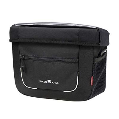 KlickFix Aventour Pro Stuurtas Mixte-Adulte, Noir, Volumen 6,5 Liter