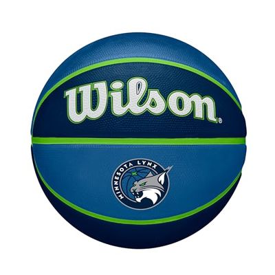 Wilson WNBA Team Tribute Basketbal - Maat 6-28.5", Minnesota Lynx