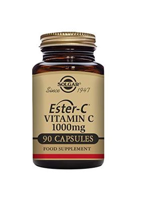 Solgar Ester-C 1000 Mg Vitamin C Capsules, Pack of 90