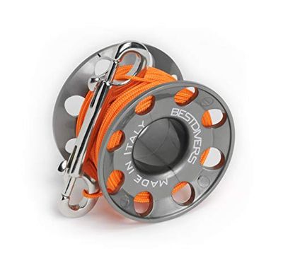 Best Divers ML0077S, Tech Reel Foro 31 harts unisex – vuxna, grå, en storlek