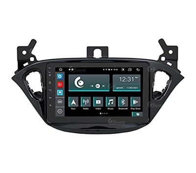 Autoradio Custom Fit per Opel Corsa E Android GPS Bluetooth WiFi Dab USB Full HD Touchscreen Display 8" processore 8core e comandi vocali