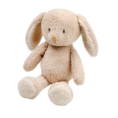 Nattou Peluche Lapin, Compagnon de Route dès la Naissance, env. 34 cm, Polyester, Teddy, Beige