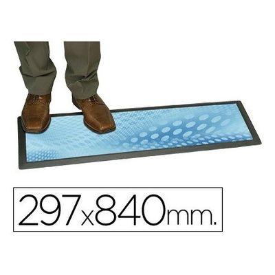Tappeto planning sisplamo trasparente con fodera personalizzabile 29,7 x 84 cm