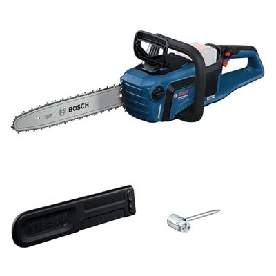 Bosch Professional 18V System Sega a catena GKE 18V-40 (barra da 40 cm, motore brushless con tecnologia BITURBO, incl. chiave, copricatena)