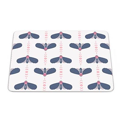 Questo Casa, Tappetino per mouse con stampa digitale, antiscivolo, per ufficio e casa, dimensioni: 22 x 18 cm
