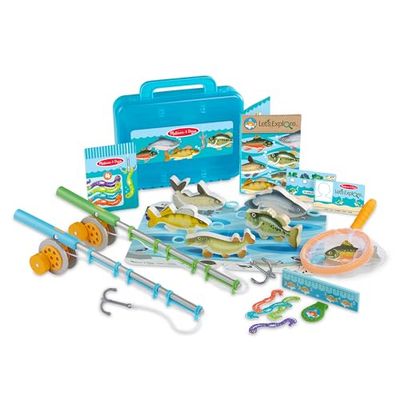 Melissa & Doug Juego De Pesca, Juguete De Pesca Para Niños, Juguetes De Desarollo, 3+, Regalo Para Niño O Niña