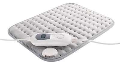 Almohadilla eléctrica lumbar 100W 40x30cm, alivio de dolor y tensión en la zona lumbar, adecuada para uso en casa o viaje.