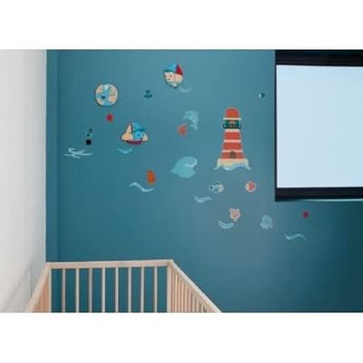 Baby to Love 360023 - Pegatinas de decoración, diseño El Pequeño Barco