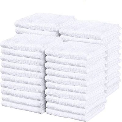 Simpli-Magic 79118 - Asciugamani morbidi in spugna di cotone, 35,6 x 43,2 cm, confezione da 60, colore: Bianco
