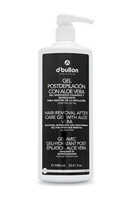 D'Bullón Post-Waxing Gel with Aloe Vera, Hydrating Body Gel, Soothing and Refreshing. Soft Skin. Post-Depilation Gel. Vegan - 1000 ml