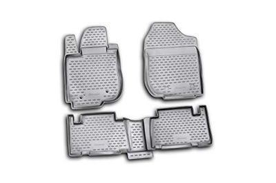 Element Rubber Mats, Custom-Fit Floor Mats Toyota RAV4 XA40 Period 2010-2019, 4-Piece Set