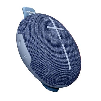 Ultimate Ears MINIROLL Altoparlante Bluetooth impermeabile ultraportatile, bassi potenti, resistente alla polvere IP67, raggio d’azione di 40 m - Majestic Blue