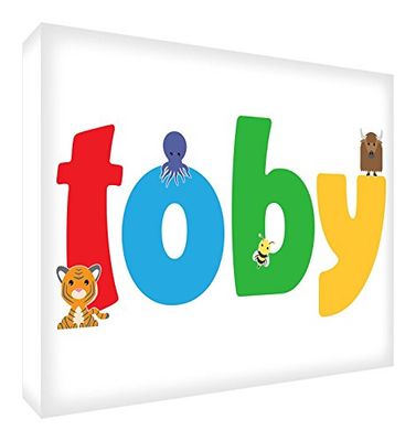 Feel Good Art, galerij ingewikkeld Nursery Box canvas (Toby, medium, 30 x 40 x 4 cm)