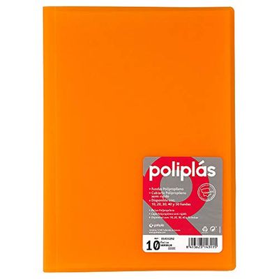 Grafoplas 1155730-Pochette de 10 pochettes-Orange