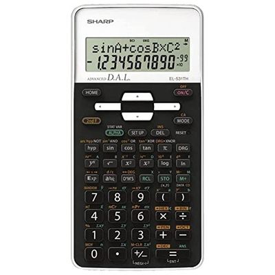 Sharp EL-531XH Scientifc Calcolatrice Nero EL531THBWH
