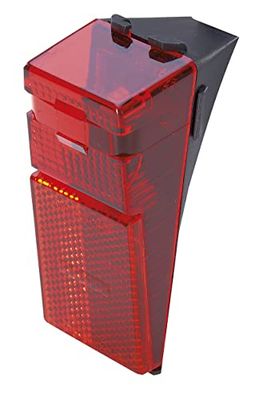 Prophete Fanale Posteriore LED Parafanghi Adulto Unisex, Nero, Lunghezza: 170 mm. Breite: 60 mm. Altezza: 70 mm