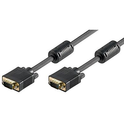 Goobay 24491 Full HD SVGA Monitor Cable 10 m Black
