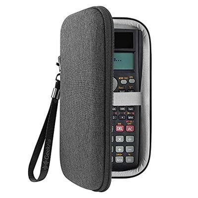 Geekria Skyddsfodral för Texas Instruments TI-84 Plus CE, TI-83 Plus, ersättningsskyddsfodral med tillbehörsutrymme