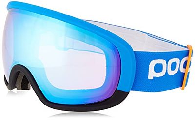 POC Fovea Lunettes de Ski Adulte Unisexe, Hydrogen White/Clarity Comp Low Light, Taille Unique