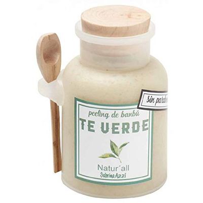 SABRINA AZZI Sabrina Natur All Peeling Bambu/Te Verde 300 ml, Estándar, Único