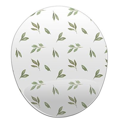 Questo Casa, Tapis de Souris Ergonomique avec Repose-Poignet - Imprimé numérique - Antidérapant - pour Le Bureau et la Maison - Dimensions : 20 x 23 cm