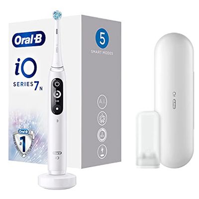 Oral-B iO Series 7n Szczoteczka Elektryczna, Biały, 1 Sztuka,
