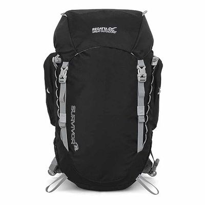 Regatta Survivor V4 25L RRP £40, Svart, en storlek