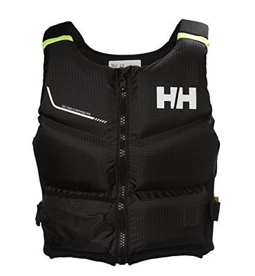 Helly Hansen Rider Stealth Zip Drijfvest voor licht zeilen en andere wateractiviteiten, uniseks volwassenen, ebbenhout, S