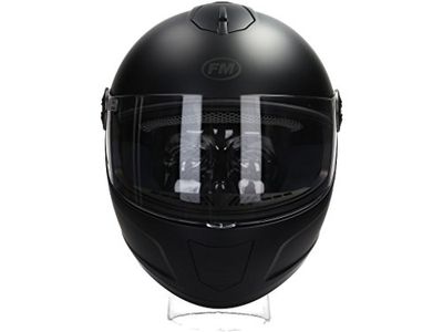 FM Casque Intégral, Noir Mat, M