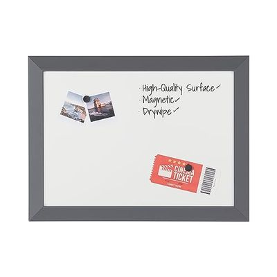 Bi-Office MM070011002 Lavagna Kamashi, 90x60, Grigio Oscuro