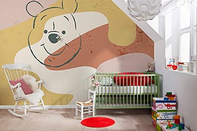Komar Disney IADX8-049 - Papel pintado fotográfico (fieltro, 400 x 280 cm), diseño de Winnie the Pooh Bee