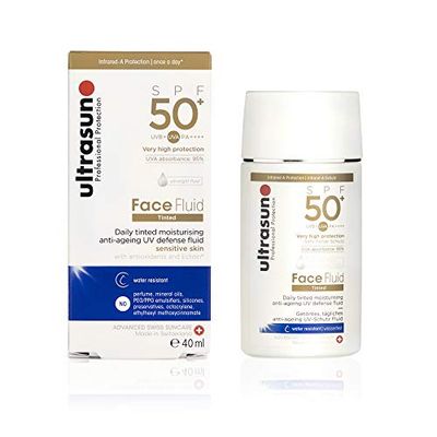 Ultrasun Face Fluid SPF50+ Tinted Honung 40 ml