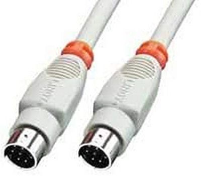 LINDY 8 pol. Mini DIN kabel St/St 2m, 31532