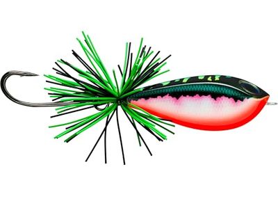 Rapala - Visaas BX Skitter Frog Construction Balsa/kunststof - Drijvend zoetwater kunstaas - Zwemdiepte oppervlak - Maat 4,5cm / 7,5g - Gemaakt in Estland - Toman