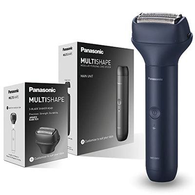 Panasonic MULTISHAPE Sistema modular de cuidado personal ER-CSF1, cabezal de afeitado eléctrico de 3 hojas para hombre con batería recargable Ni-MH