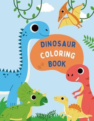 DINOSAUR COLORING BOOK