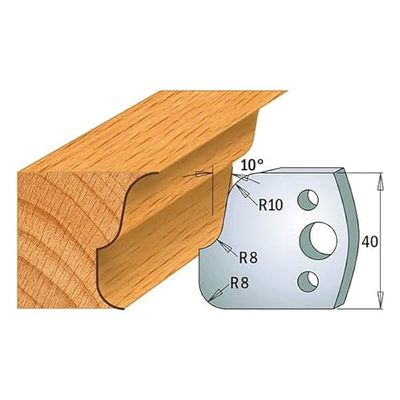 CMT ORANGE TOOLS 691.059 - PAR DE CONTRACUCHILLAS 40x4mm