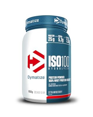 Dymatize ISO 100 Hydrolyzed Strawberry 932g - Whey Hydrolysat + Isolat