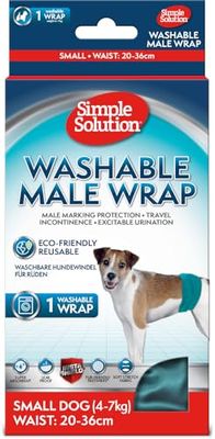 Simple Solution Couche Enveloppante Et Lavable Pour Chien - Taille Petite