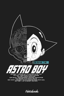 ASTRO BOY - Mighty Attom Vintage Notebook: Blank Notebook College Ruled Lined Journal Notepad