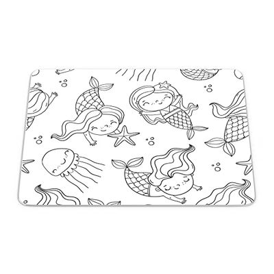 Questo Casa, Tapis de Souris rectangulaire avec Impression numérique - Dessous antidérapant - pour Le Bureau et la Maison - Dimensions : 22 x 18 cm