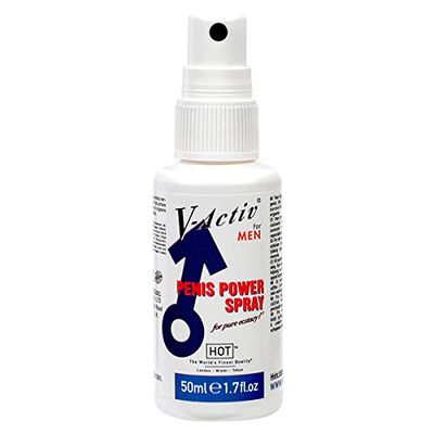 Hot V-Activ Penis Power Spray for Men, 50 ml 44560